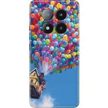Nurdic Xiaomi Redmi Note 14 Pro Plus 5g Kılıf Desenli Silikon Baskılı Balonlu Ev