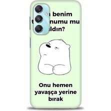 Mod Kılıf Samsung Galaxy M34 5g Hd Baskılı Kılıf + 9h Nano Tam Kaplayan Ekran Koruyucu 155