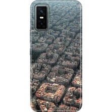 Nurdic Infınıx GT30 Pro Kılıf Renkli Silikon Baskılı Tpu Barcelona