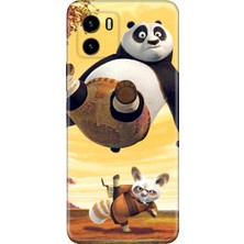 Nurdic Vivo Y15S Uyumlu Kılıf Silikon Desenli Resimli Kapak Kungfu Panda