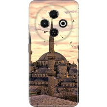 Nurdic Tecno Spark 30C 6.67 " Kılıf Tecno Resimli Rubber Silikon Kapak Camii