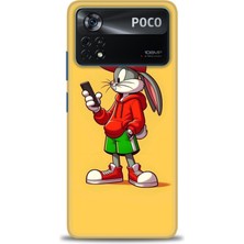 Mod Kılıf Xiaomi Poco X4 Pro 5g Kılıf Hd Baskılı Kılıf + 9h Nano Tam Kaplayan Ekran Koruyucu 401