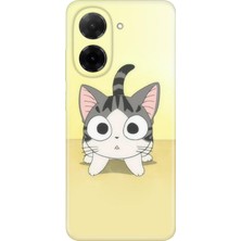 Nurdic Xiaomi Redmi A5 Kılıf Dekoratif Silikon Baskılı Kapak Tekir Kedicik