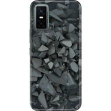 Nurdic Infınıx GT30 Pro Kılıf Renkli Silikon Baskılı Tpu Broken