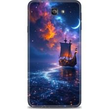 Mod Kılıf Samsung Galaxy J7 Prime Hd Baskılı Kılıf + 9h Nano Tam Kaplayan Ekran Koruyucu 235