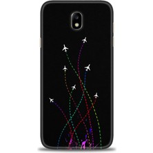 Mod Kılıf Samsung Galaxy J7 Pro Hd Baskılı Kılıf + 9h Nano Tam Kaplayan Ekran Koruyucu 388