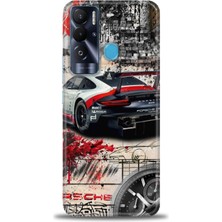 Mod Kılıf Tecno Pova Neo Kılıf Hd Baskılı Kılıf + 9h Nano Tam Kaplayan Ekran Koruyucu 484