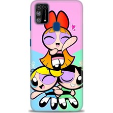 Mod Kılıf Samsung Galaxy M31 Hd Baskılı Kılıf + 9h Nano Tam Kaplayan Ekran Koruyucu 130