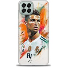 Mod Kılıf Samsung Galaxy M33 Hd Baskılı Kılıf + 9h Nano Tam Kaplayan Ekran Koruyucu 7