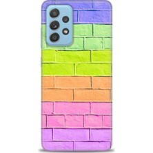 Mod Kılıf Samsung Galaxy A52S 5g Hd Baskılı Kılıf + 9h Nano Tam Kaplayan Ekran Koruyucu 439