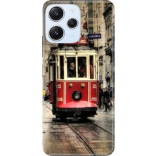 Nurdic Xiaomi Redmi 12 Kılıf Kamera Korumalı Silikon  Uyumlu   Desenli Resimli Kapak Istiklal Taksim