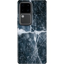 Nurdic Vivo V30 Uyumlu Kılıf Desenli Baskılı Silikon Bells Mermer