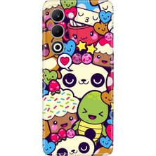 Nurdic Oppo A5 5g Kılıf Desenli Silikon Baskılı Kapak Şirin Yaratık