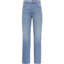 Calvin Klein Kadın Mavi Jean