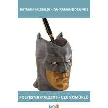 Letsii Batman Tasarımlı Dayanıklı Polyester Kalemlik
