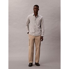 Calvin Klein Erkek Kahverengi Pantolon