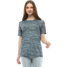 Ghassy Co. Kadın Nem Emici Aktif Gym Fitness Koşu Performans Outdoor Spor Tshirt