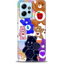 Mod Kılıf Xiaomi Redmi Note 12 4g Hd Baskılı Kılıf + 9h Nano Tam Kaplayan Ekran Koruyucu 493