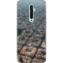 Nurdic Oppo Reno 2z Uyumlu Kılıf Silikon Desenli Resimli Kapak Barcelona
