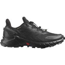 Salomon Supercross 4 GORE-TEX Kadın Siyah Patika Koşusu Ayakkabısı