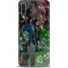 Mod Kılıf Samsung Galaxy A50 Hd Baskılı Kılıf + 9h Nano Tam Kaplayan Ekran Koruyucu 272