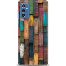 Mod Kılıf Samsung Galaxy M52 5g Hd Baskılı Kılıf + 9h Nano Tam Kaplayan Ekran Koruyucu 330