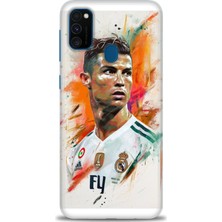 Mod Kılıf Samsung Galaxy M30S Hd Baskılı Kılıf + 9h Nano Tam Kaplayan Ekran Koruyucu 7