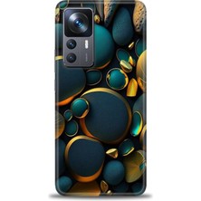 Mod Kılıf Xiaomi Mi 12T Kılıf Hd Baskılı Kılıf + 9h Nano Tam Kaplayan Ekran Koruyucu 345