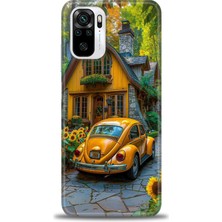 Mod Kılıf Xiaomi Poco M5S Kılıf Hd Baskılı Kılıf + 9h Nano Tam Kaplayan Ekran Koruyucu 110