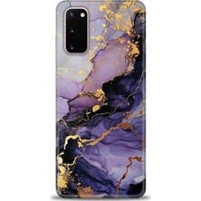 Mod Kılıf Samsung Galaxy S20 Hd Baskılı Kılıf + 9h Nano Tam Kaplayan Ekran Koruyucu 315