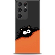 Mod Kılıf Samsung Galaxy S23 Ultra Hd Baskılı Kılıf + 9h Nano Tam Kaplayan Ekran Koruyucu 80