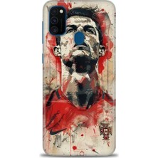 Mod Kılıf Samsung Galaxy M30S Hd Baskılı Kılıf + 9h Nano Tam Kaplayan Ekran Koruyucu 5