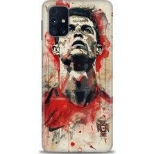 Mod Kılıf Samsung Galaxy M31S Hd Baskılı Kılıf + 9h Nano Tam Kaplayan Ekran Koruyucu 5