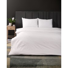 Mirvona Home Saten Tek Kişilik Lastikli Çarşaflı Nevresim Takımı