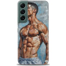 Mod Kılıf Samsung Galaxy S22 Hd Baskılı Kılıf + 9h Nano Tam Kaplayan Ekran Koruyucu 4