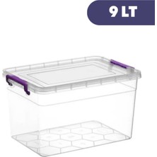 Loremp Mutfak Saklama Kabı 9 Lt Saklama Kutusu Oyuncak Kutusu 3 Adet