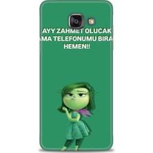 Mod Kılıf Samsung Galaxy A5 2016 Hd Baskılı Kılıf + 9h Nano Tam Kaplayan Ekran Koruyucu 154