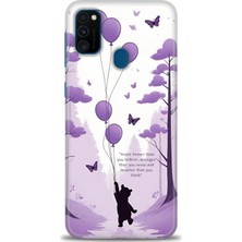 Mod Kılıf Samsung Galaxy M30S Hd Baskılı Kılıf + 9h Nano Tam Kaplayan Ekran Koruyucu 54
