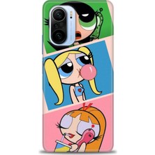 Mod Kılıf Xiaomi Poco F3 Kılıf Hd Baskılı Kılıf + 9h Nano Tam Kaplayan Ekran Koruyucu 125