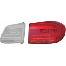 Depo Stop Lambası Tiguan 12= Dış Sağ (1 Adet) (Oem No: 5N0945096N)