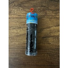 Gülümse Gel 1 Kutu Tüp Içinde Siyah Saç Örgü Lastiği Perma Ince Lastik Toka