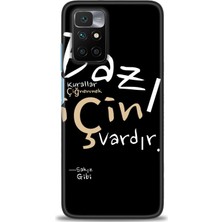 Mod Kılıf Xiaomi Redmi 10 Kılıf Hd Baskılı Kılıf + 9h Nano Tam Kaplayan Ekran Koruyucu 394