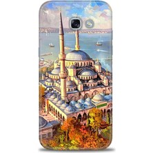 Mod Kılıf Samsung Galaxy A5 2017 Hd Baskılı Kılıf + 9h Nano Tam Kaplayan Ekran Koruyucu 226