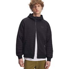 Under Armour Ua Unstoppable Flc Txtr Fz Erkek Günlük Ceket 6003869-001 Siyah