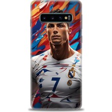 Mod Kılıf Samsung Galaxy S10 Hd Baskılı Kılıf + 9h Nano Tam Kaplayan Ekran Koruyucu 6