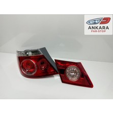 MATSUBA Honda City 2006 - 2008 Stop Lambası Sol Iç ve Dış Takım (Toplam 2 Adet Stop)