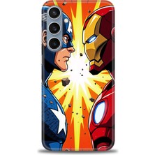 Mod Kılıf Samsung Galaxy S23 Fe Hd Baskılı Kılıf + 9h Nano Tam Kaplayan Ekran Koruyucu 93