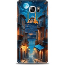 Mod Kılıf Samsung Galaxy Note 5 Hd Baskılı Kılıf + 9h Nano Tam Kaplayan Ekran Koruyucu 221