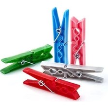 MiraLive 24 Parça  Çınar Plastik Mandal (K95)