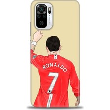 Mod Kılıf Xiaomi Redmi Note 10 Hd Baskılı Kılıf + 9h Nano Tam Kaplayan Ekran Koruyucu 3